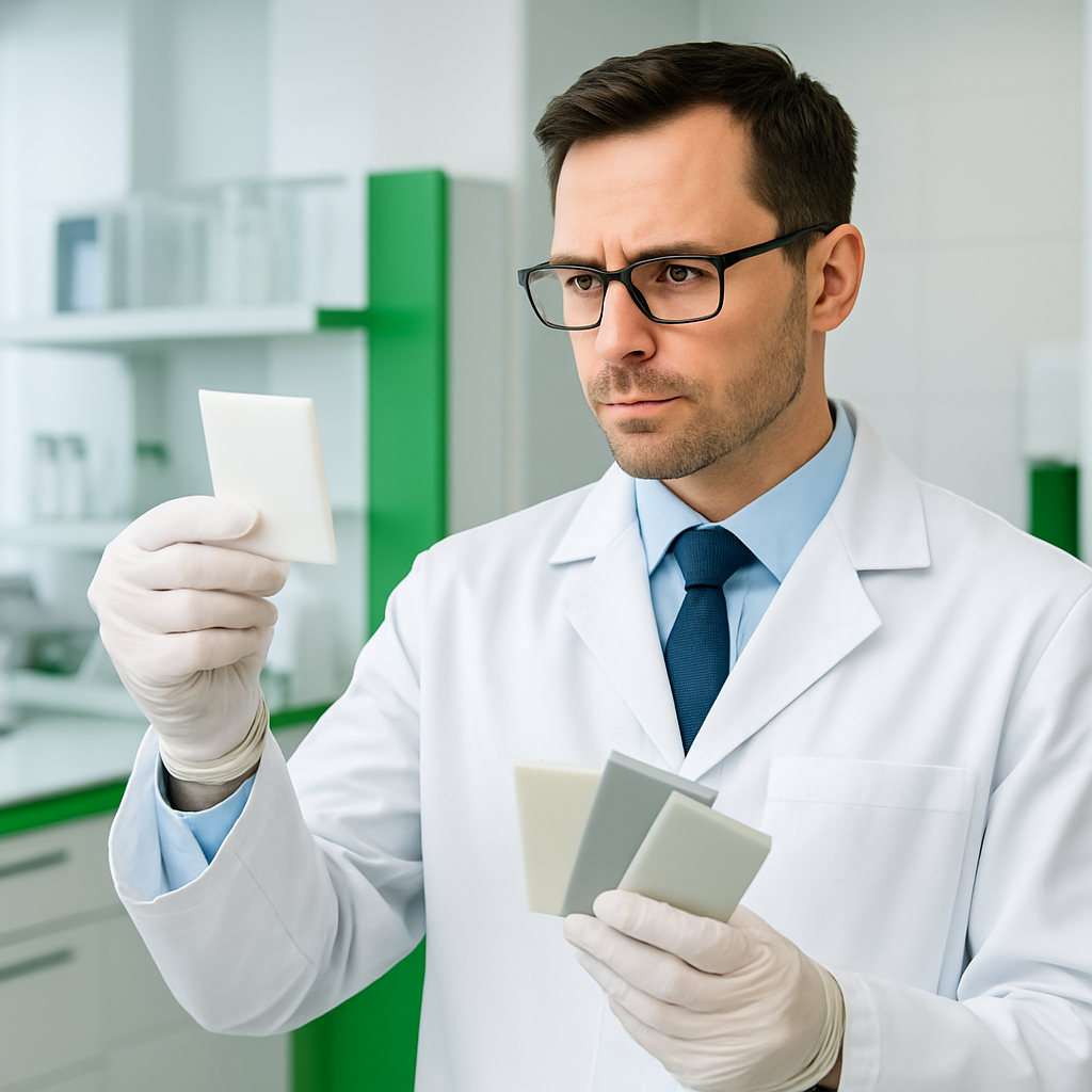 One Plastics materials research laboratory