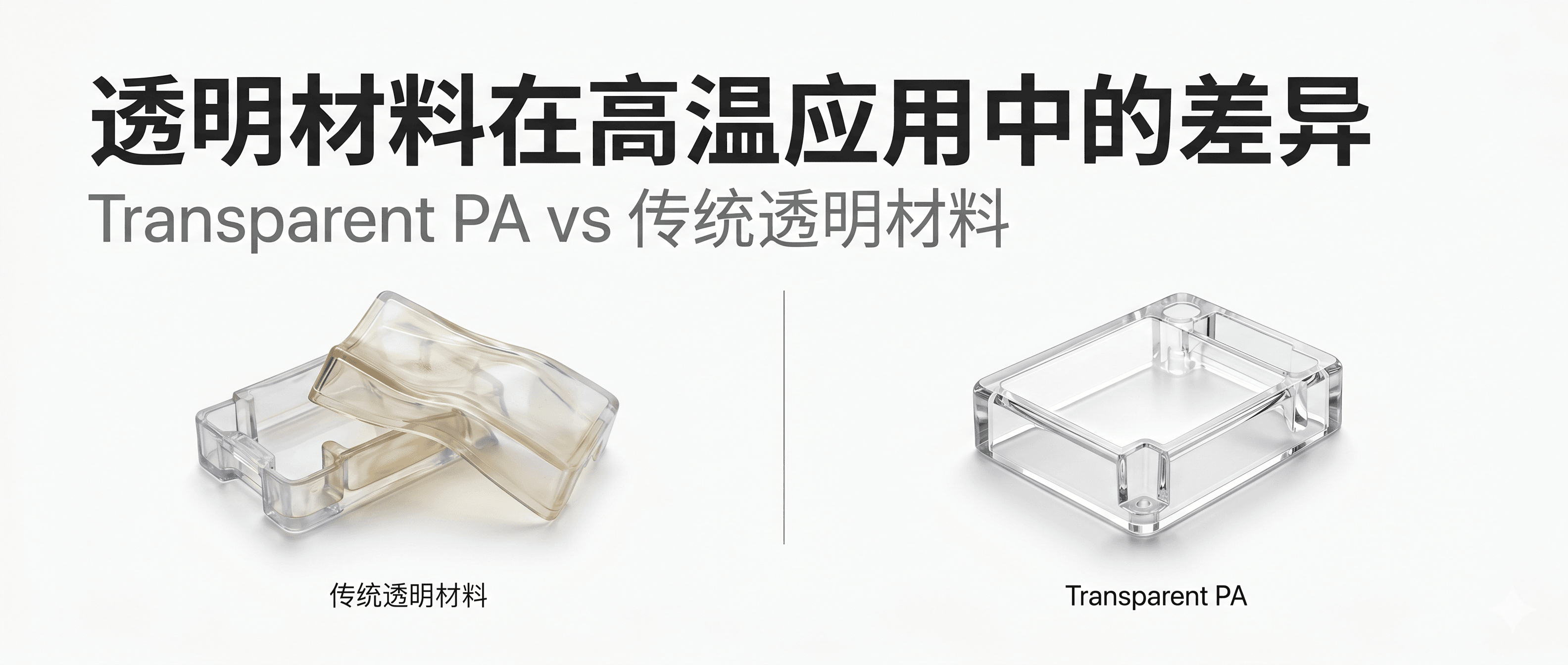 透明材料在高温应用中的差异