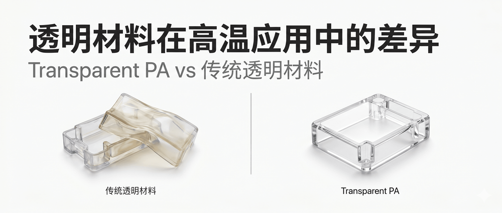 透明材料在高温应用中的差异